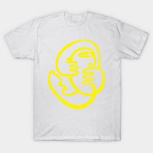 Think Back Yellow T-Shirt